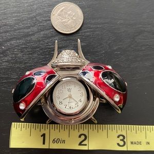 VINTAGE Ladybug Watch  (not for wrist)